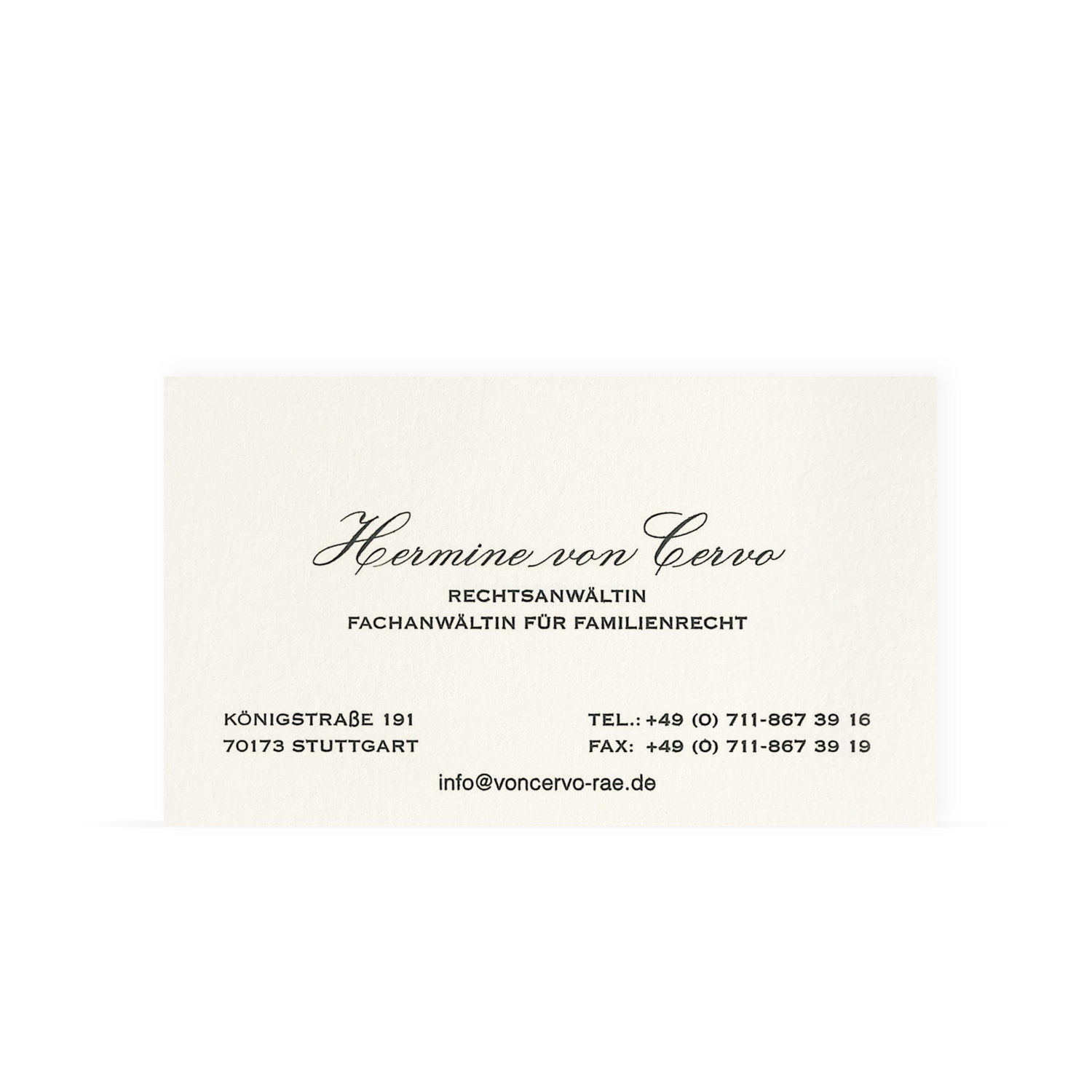 Boston Contemporary Business Card