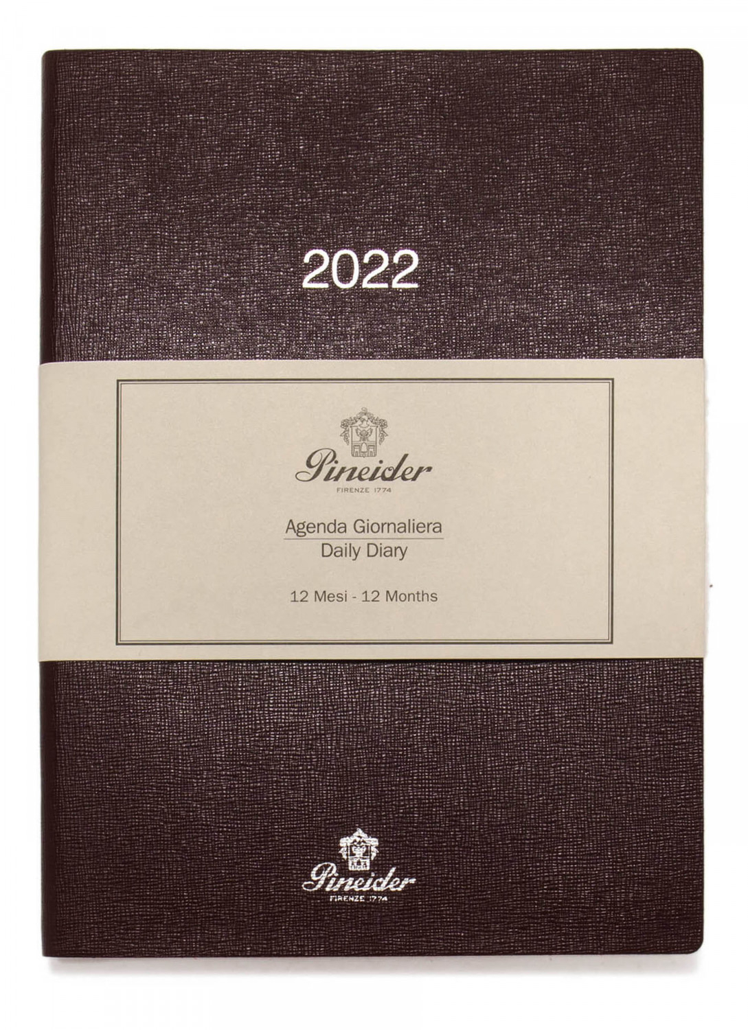 Daily Diary Leather Cover 2022