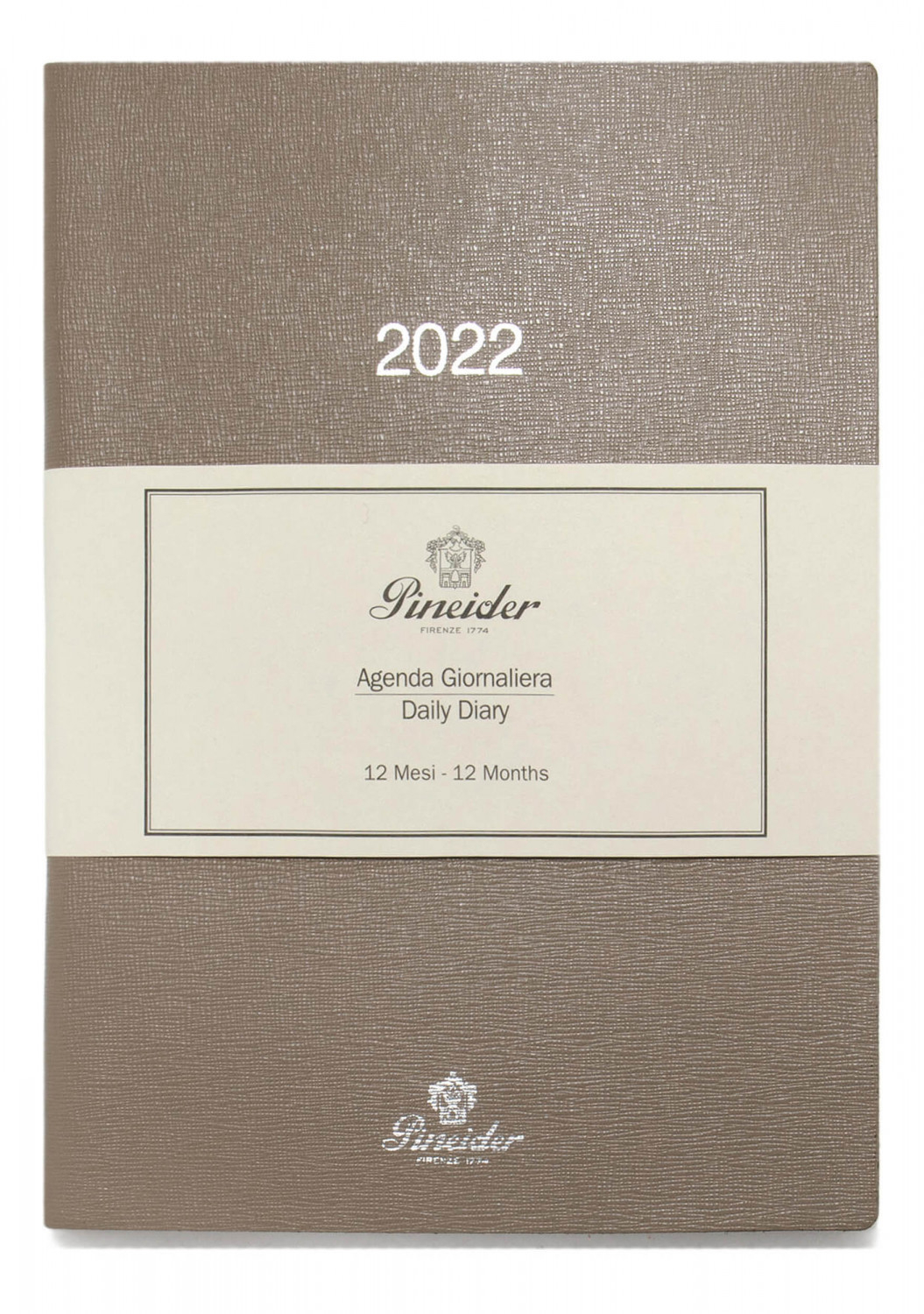 Daily Diary Leather Cover 2022