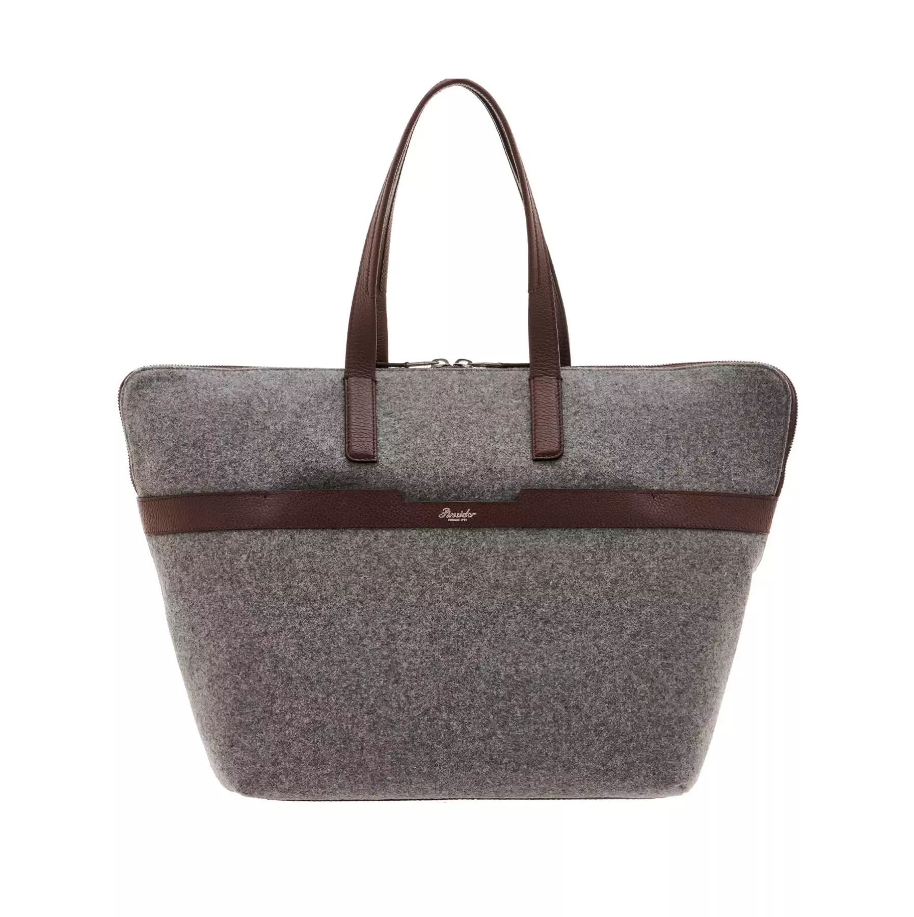 Saddle Tote Bag in Wool