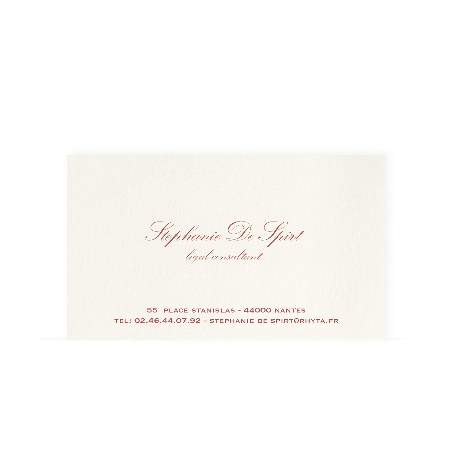Boston Personal Business Card
